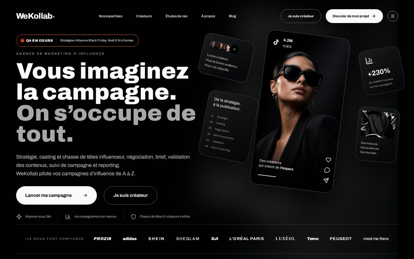 Aperçu du site WeKollab